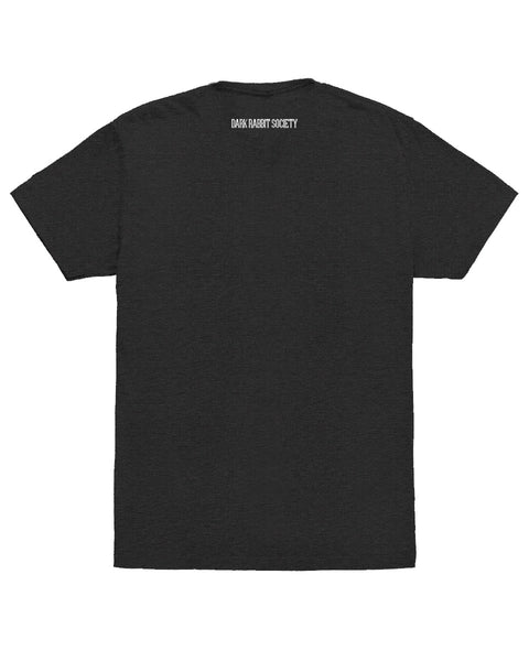 Dark Rabbit Society Unisex V-Neck (Dark Gray)